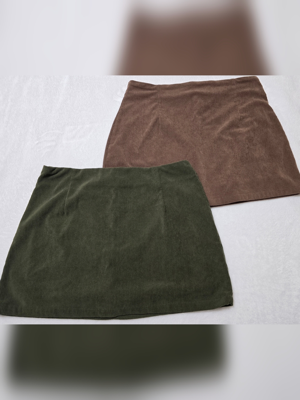 Halara High Waisted 2-in-1 A Line Mini Corduroy Casual Skirt Bundle